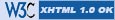 Valid XHTML 1.0 Transitional
